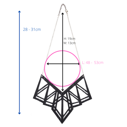 Kite Inner Tube Necklace