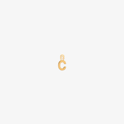 Classic Initial Pendant Charm